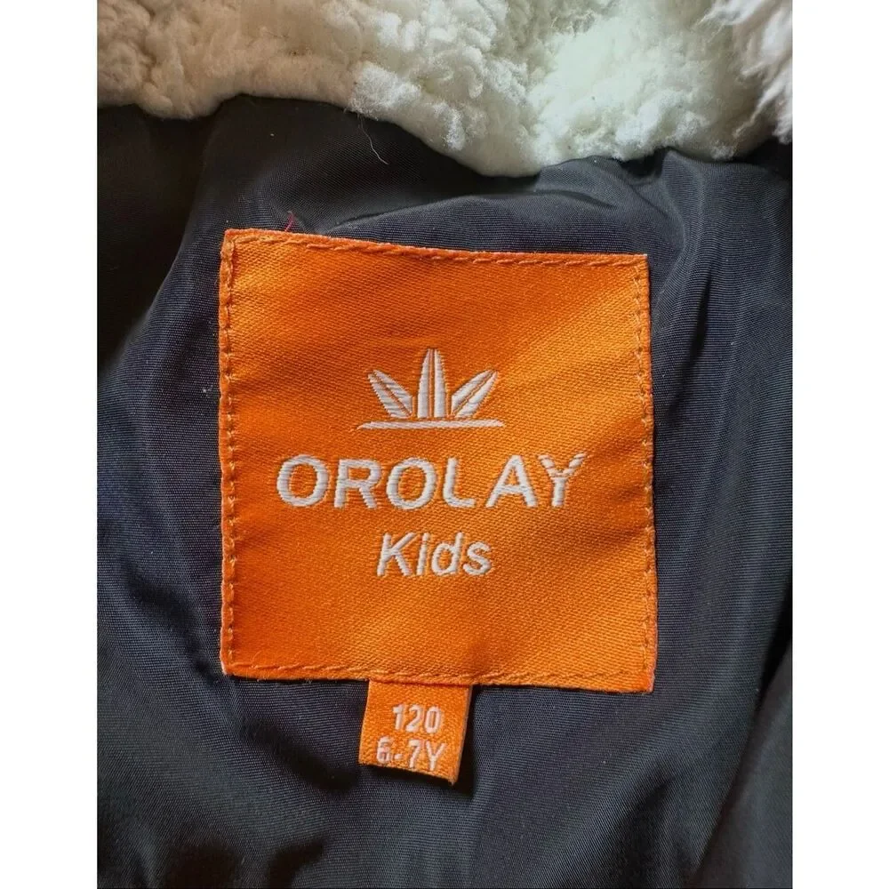 Orolay kids thickened